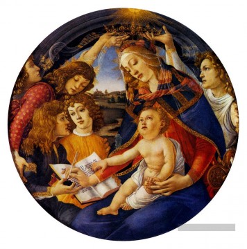 Sadro Madonna du Magnificat Sandro Botticelli Peinture à l'huile